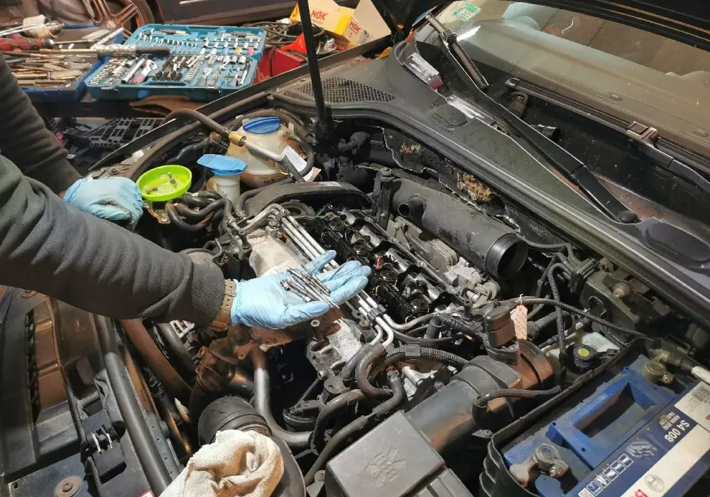 Wymiana wiązki świec żarowych 1.9 TDI: Poradnik DIY