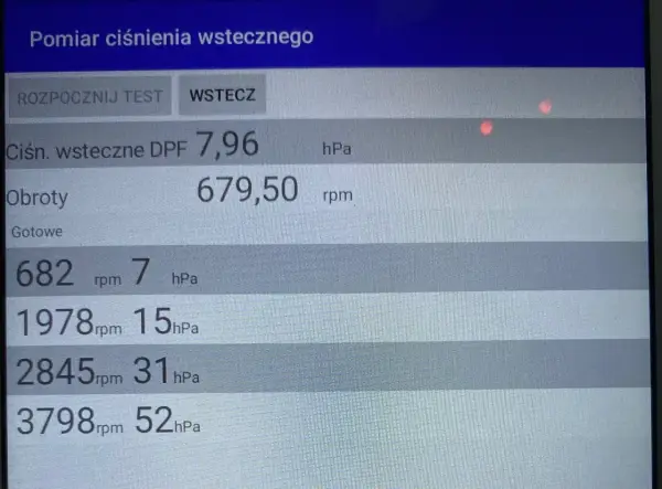 Prawidłowa różnica ciśnień DPF: Kluczowe wartości i diagnostyka